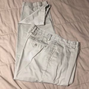 Khaki pants W36 x L30 Easy Care cotton poly blend